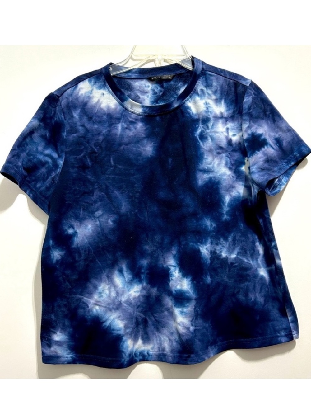 Blue Women’s Tie Dye Tee Shirt